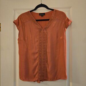 Fortune+Ivy coral top, Size M